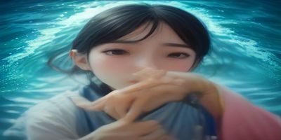 日日撸安全评测报告配图，数字安全防护概念图，蓝色盾牌图标与数据流背景